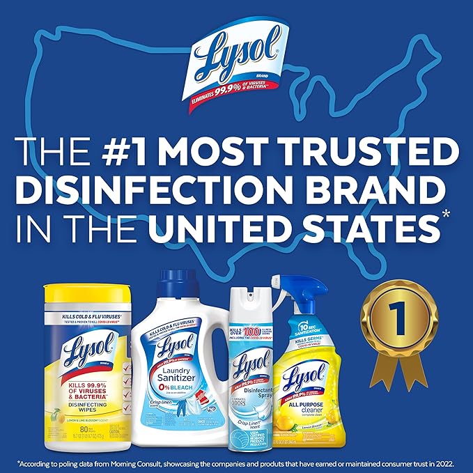 Lysol Disinfectant Wipes, Dorm Room Essentials, - Image 6