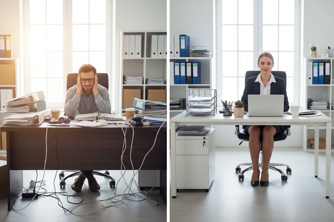 How Office Organization Affects Employee Stress Levels