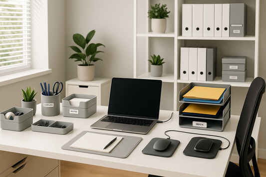 How to Create an Organized and Stress-Free Office: The Ultimate Guide to Smart Supplies
