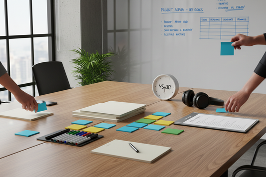 Office Supplies That Help Teams Stay Focused During Meetings