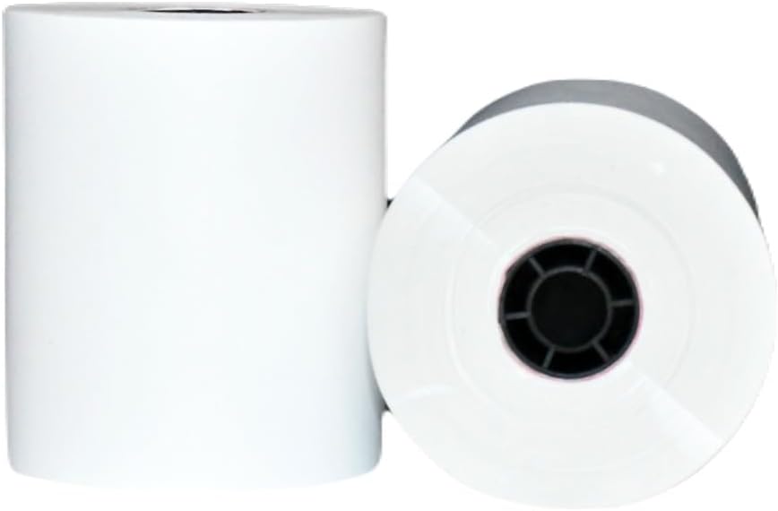 (50 Rolls) 3 1/8 x 230 Thermal Paper Receipt Rolls – BPA-Free Thermal Printer Paper for POS Systems, Registers, and Credit Card Machines – Reliable and Smudge-Free Performance