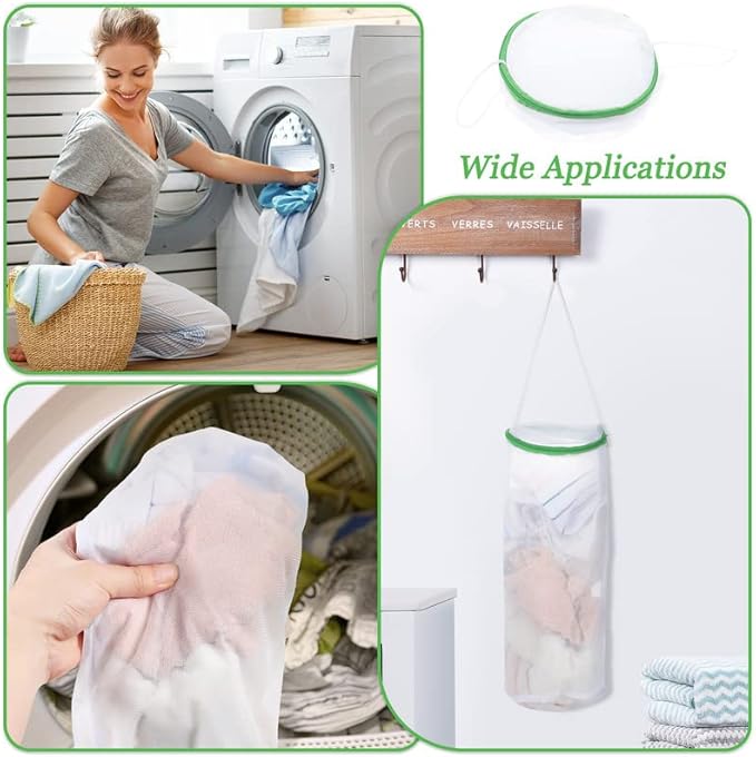 Socks Mesh Wash Bag Hanging Mesh Laundry Bag - Image 8