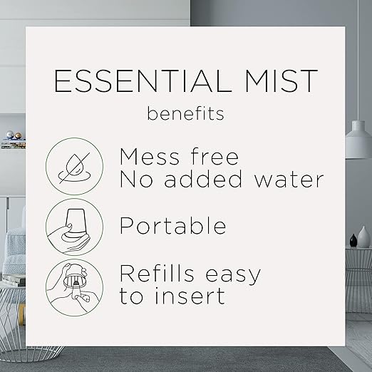 Air Wick Essential Mist Refill, 5 ct, Fresh Waters, Essential Oils Diffuser - Image 4